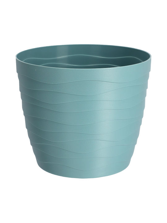 Kadax Γλάστρα Πλαστική Green 15x15εκ.