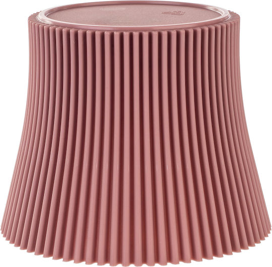 Kadax Plastic Pink Flower Pot 11cm
