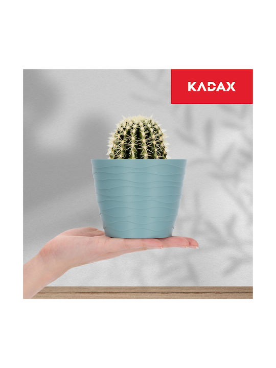 Kadax Γλάστρα Πλαστική Green 11x11εκ.