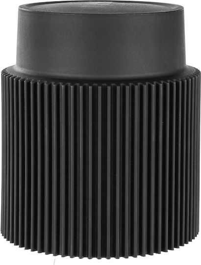Kadax Γλάστρα Πλαστική Black 13εκ.