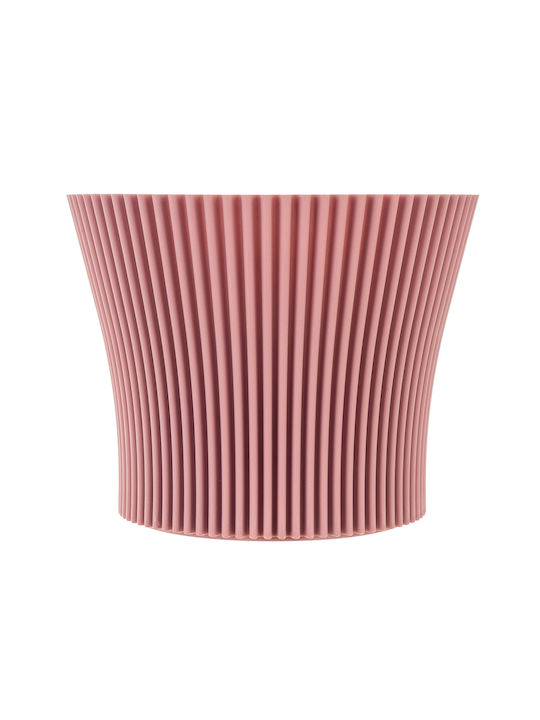 Kadax Ghiveci De Flori Din Plastic Roz 13 Cm