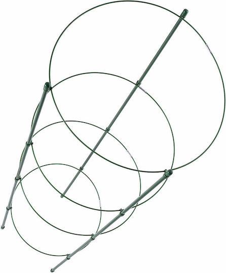 Ring Support Plants Flowers 90cm Metal Stakes 6pcs