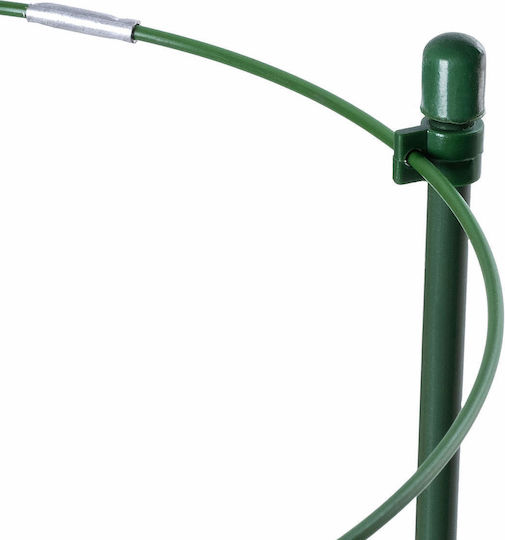 Ring Support Plants Flowers 45cm Metal Stakes Rings 6pcs