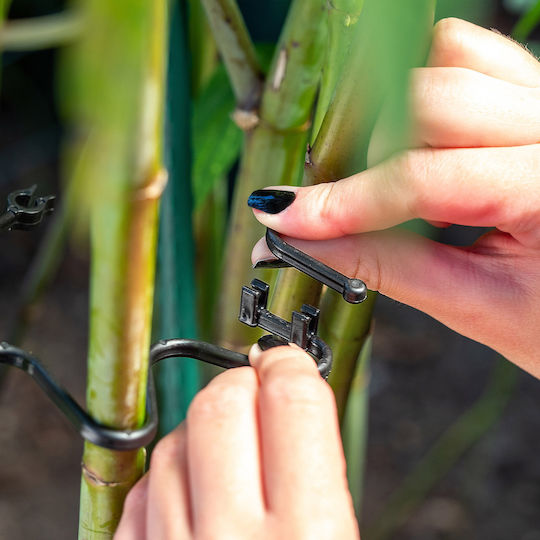 Pflanzenspieße Halter 6 Mm Unterstützung für Hortensien Pfingstrosen Gräser Blumen 10 Stück