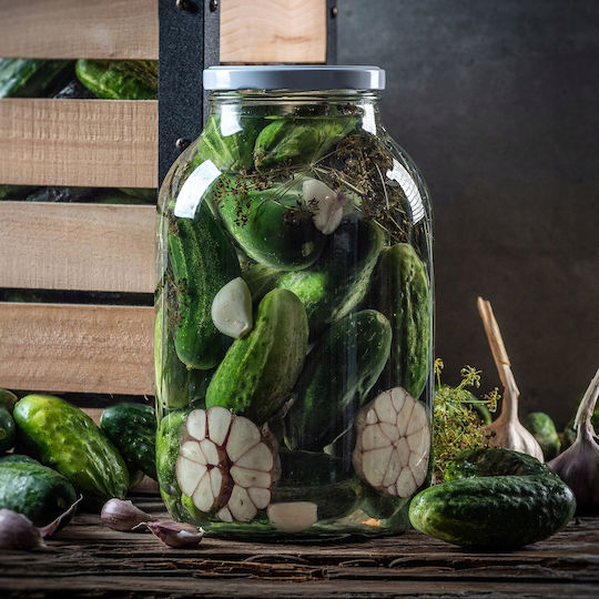 Kadax Glas Gefäß Preserves 4000ml (2Stück)