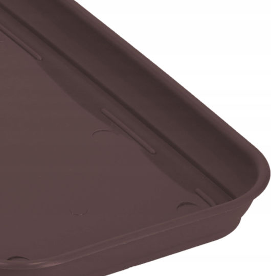 Kadax Пластмасова Чиния За Пот Кафява 40x14.9см 32028