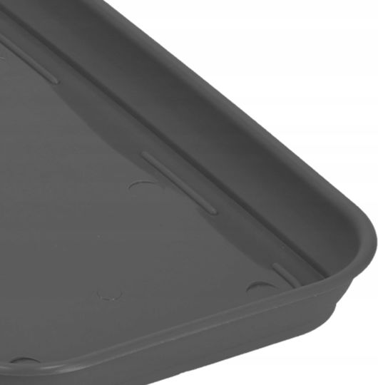 Kadax Farfurie Pentru Floare Din Plastic Antracit 40x14.9cm 31519