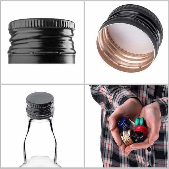 Bottle Caps Fi28 Bottle Caps Bottles Cap 10pcs Black
