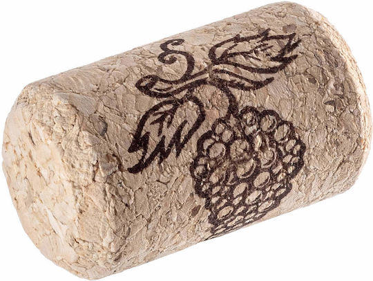 Wine Bottle Stoppers Corks Agglomerated Natural 23x38 50pcs