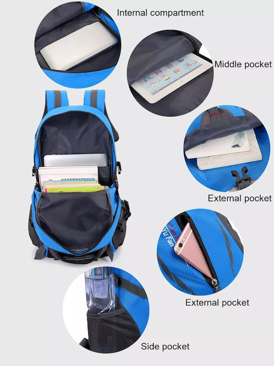 Smart Travel Backpack 55lt Μαύρο