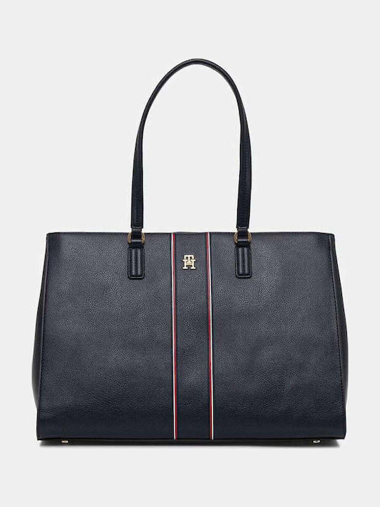 Geantă Shopper De Umar Albastru Marin Damă