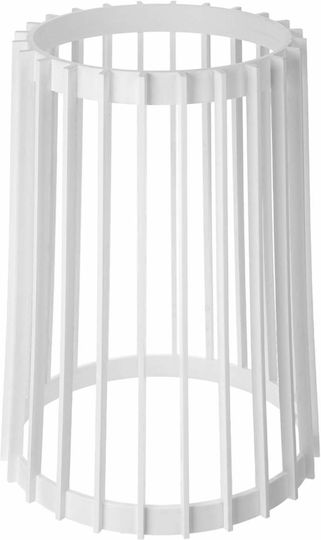 Stehender Pflanzenständer Loft Doppelseitig Weiß 39,5 cm