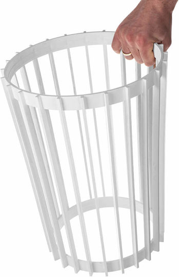 Stehender Pflanzenständer Loft Doppelseitig Weiß 39,5 cm