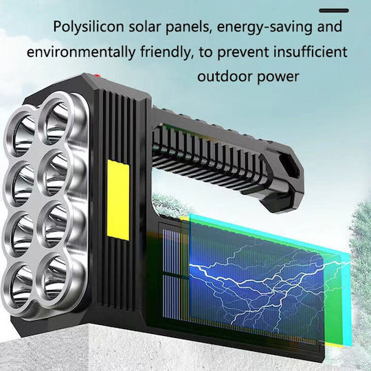 Lanternă LED Solar Pentru Camping Waterproof Cu Lanternă 500 Lumen 5W