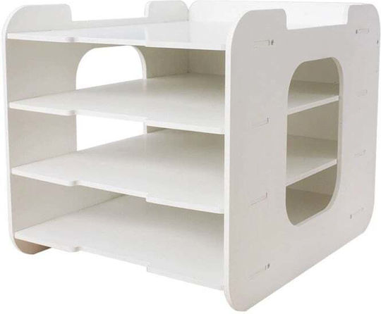 Dokumentenablage 4 Regale 33x24x22cm Er D L