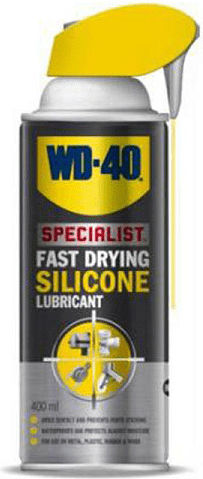Wd-40 Fast Drying 400ml Silicone Auto Lubricant Spray