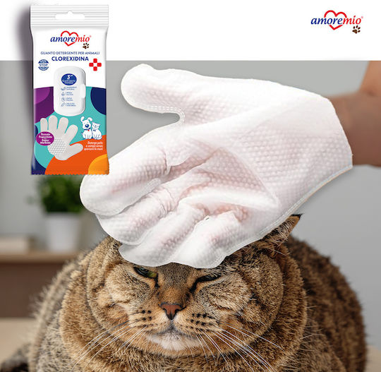 Amore Mio Cleansing Gloves Fur Paws X3