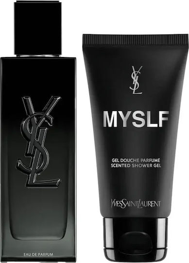 Ysl Myslf Set Pentru Bărbați cu Eau de Parfum și Gel de Duș