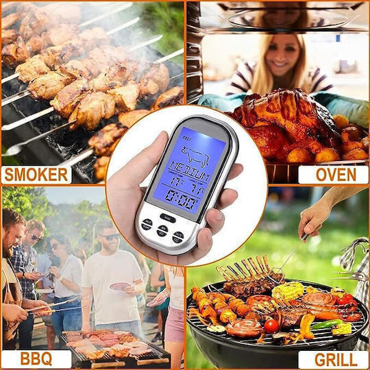SPV Wireless Digital Oven Thermometer with Probe