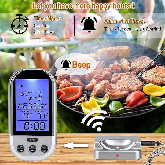SPV Wireless Digital Oven Thermometer with Probe
