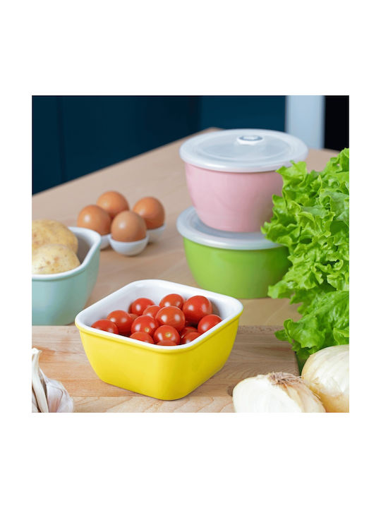 Lätt Home Кутия за Храна Керамична Жълта 500ml