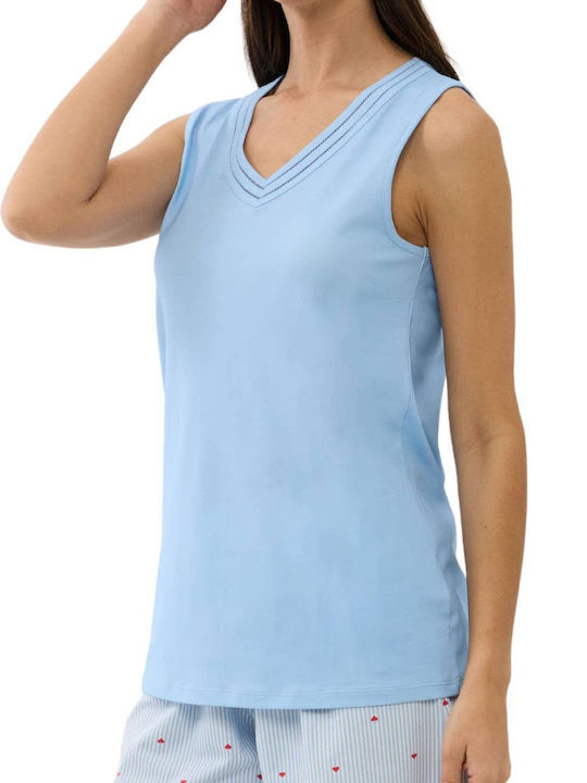 GoldenBay Summer Women's Pyjama Set Light Blue