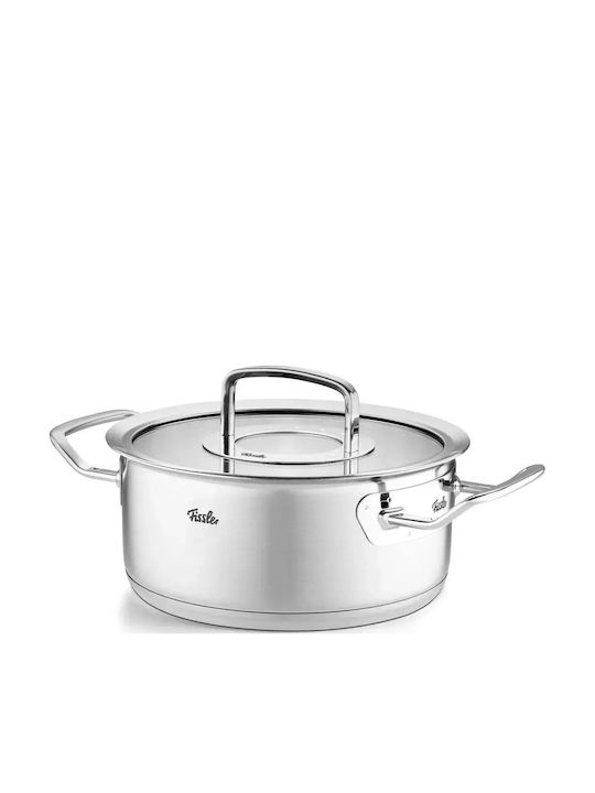 Fissler Profi Collection Дълбока Неръждаема Тенджера 2.6lt /