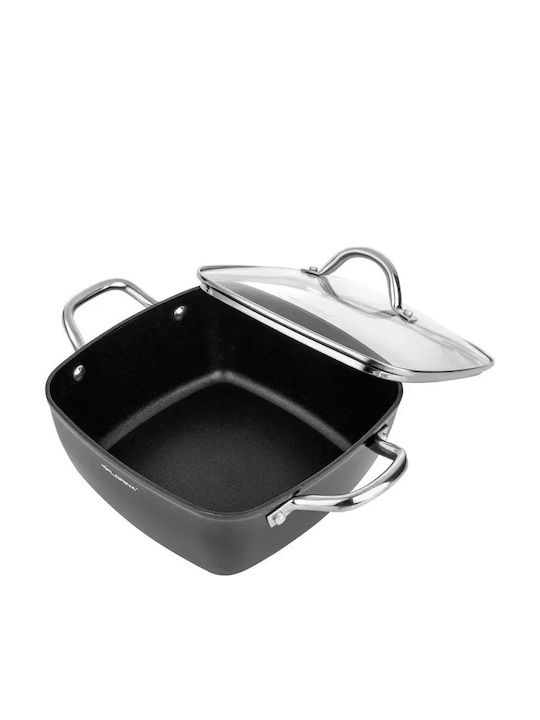 Florina Tiefe Kochtopf aus Aluminium 4l / 24cm