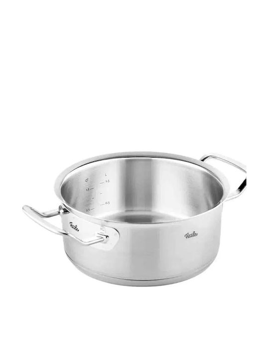 Fissler Profi Collection Дълбока Неръждаема Тенджера 2.6lt /