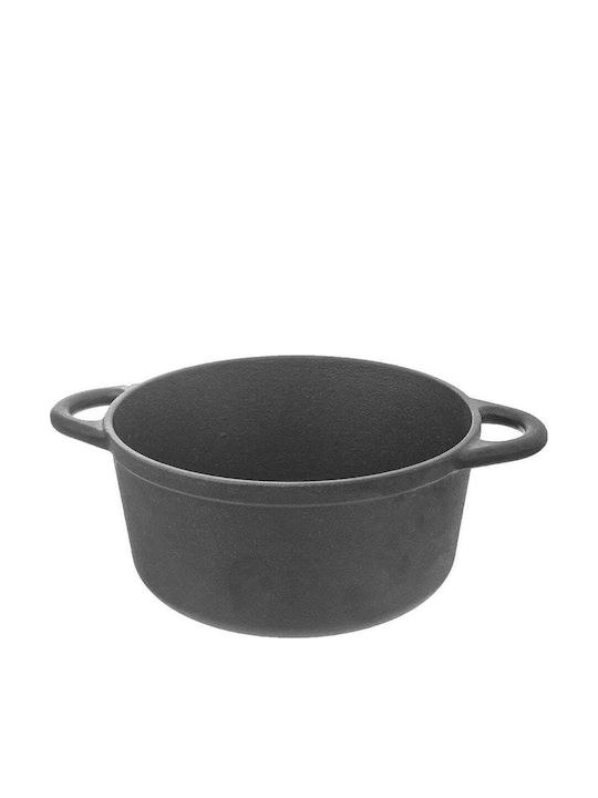 Orion Tiefes Gusseisen Kochtopf aus Mandeimi 2.7l /