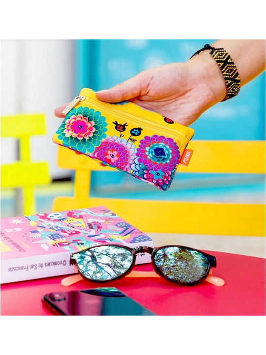 Pylones Kids Coin Wallet with Dahlia Zipper Pylones Kids Coin Wallet with Dahlia Zipper