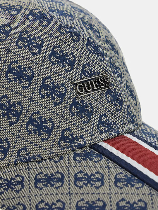 Guess Boston Baseball Cap Am9594pol01-sdb Μπλε