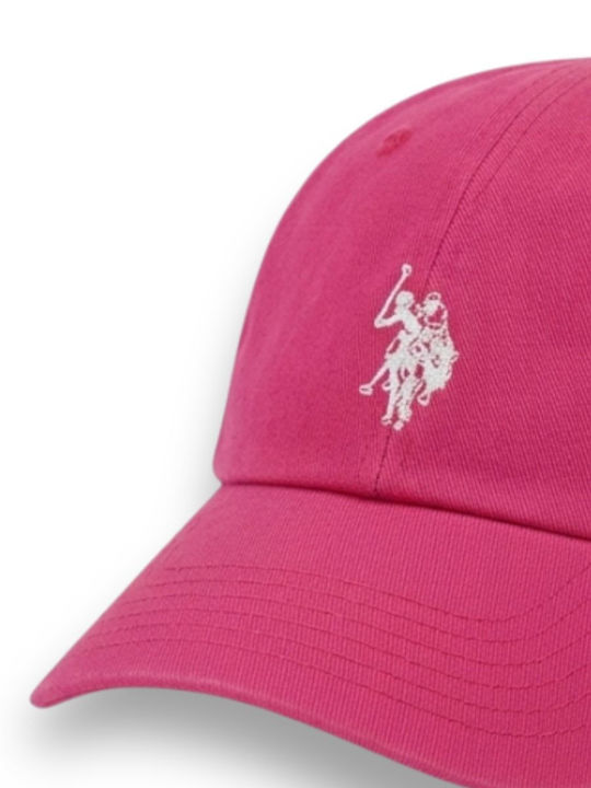 Damentasche Kappen Us Polo Assn 000195 Chpd Baseball Cap Us43381001 350 Fuchsie