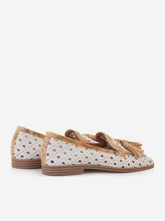 Damen Ballerinas in Weiß Farbe