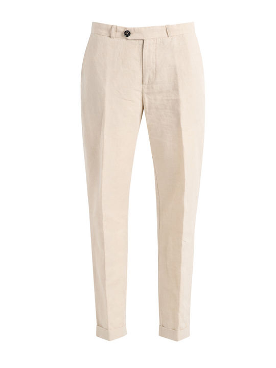 Chino Trousers In Relaxed Fit White