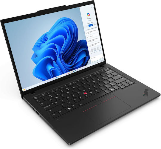 Lenovo ThinkPad T14 Gen 5 14" IPS FHD+ Touchscreen (Ultra 5-135U/16GB/512GB SSD/Windows 11 Pro) (Английска клавиатура US)