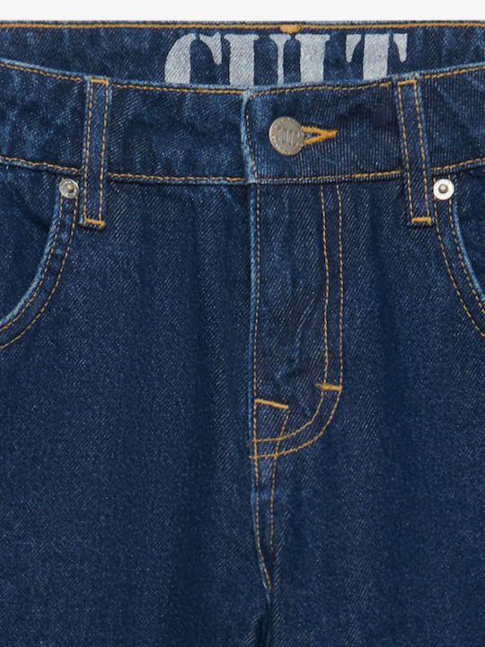 Women's Jean Shorts Dark Vintage Blue