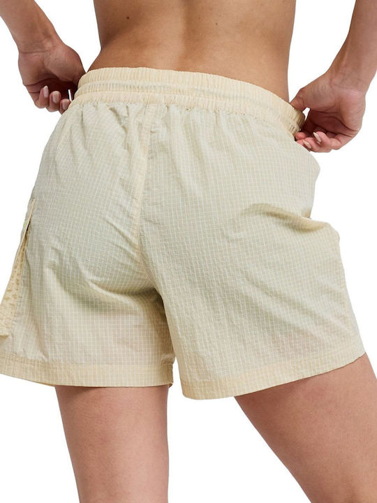Boundless Spirit Women's Athletic Shorts Beige