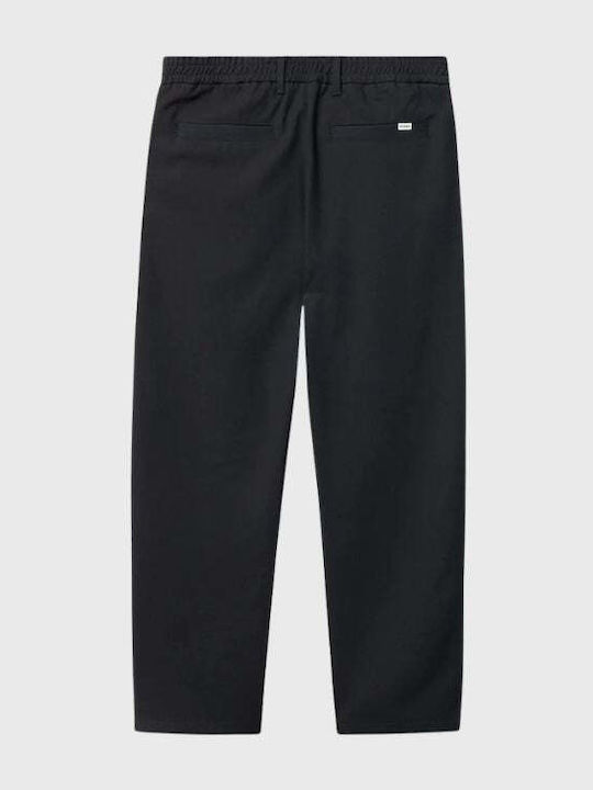 Napoli Chinos Elastisch in Regulärer Passform Blau/Schwarz
