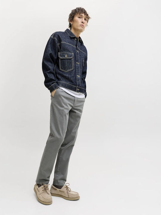 Chino Trousers in Regular Fit Gray
