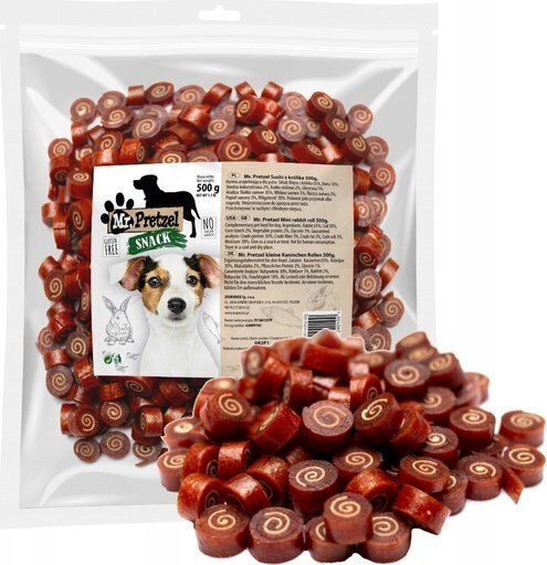 Mr. Bandit Dog Treat with Rabbit, Hare and Cod 500g
