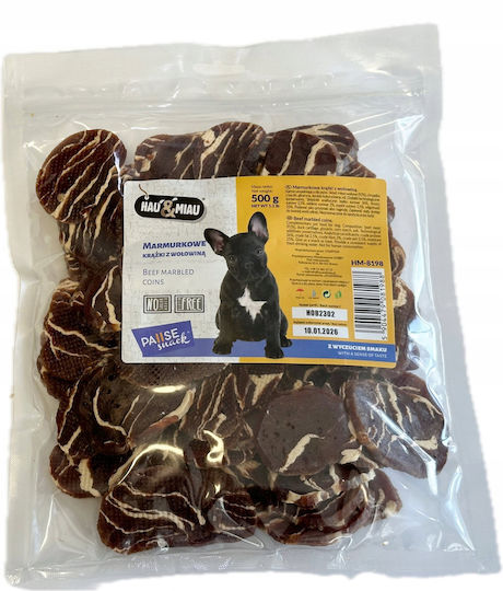 Hau & Miau Dog Treat With Beef 500gr