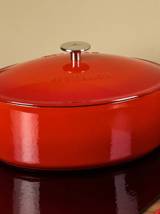 Gerlach Gusseisen Niederländische Ofen Oval Manteimi 5.5lt