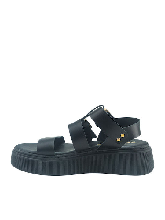 Women's Flat Sandals Black