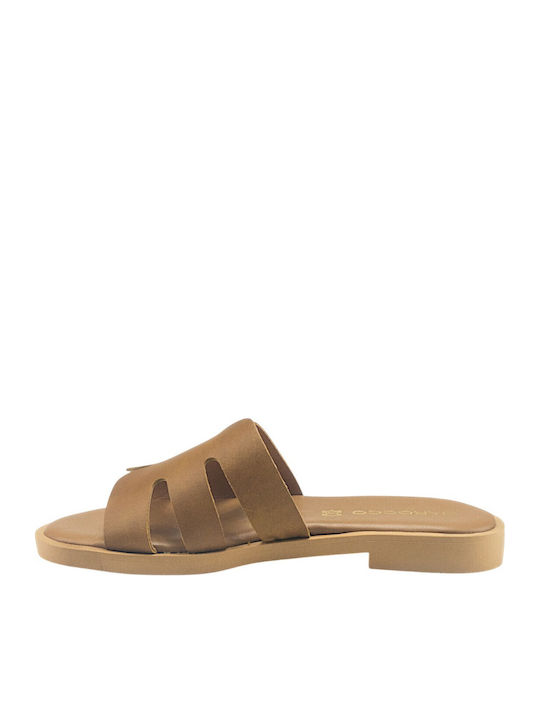 Women's Flat Sandals Brown