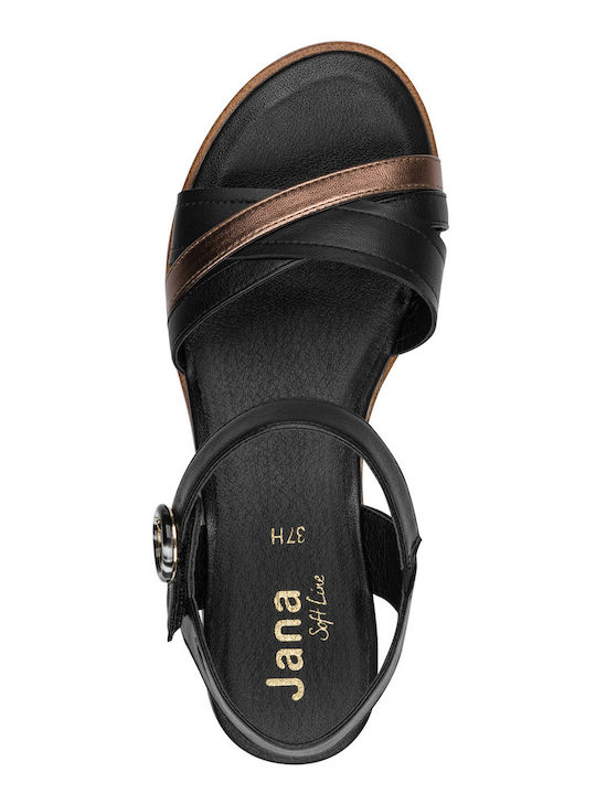 Women's Flatform Sandals Black