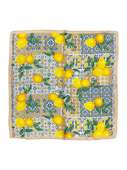 Gift-Me Women's Silk Multicolour Scarf