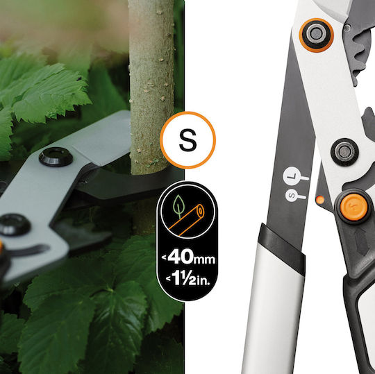 Fiskars Dual Action Lx108 Garden Pruner Branches