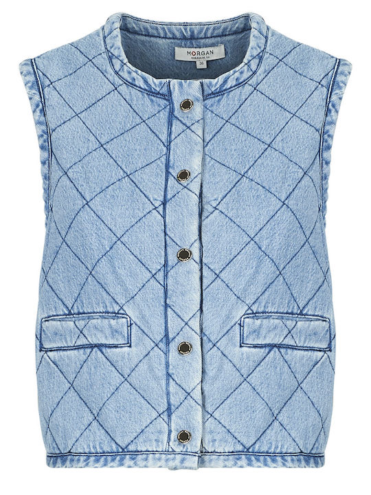 Damen Jean Jacke Blau