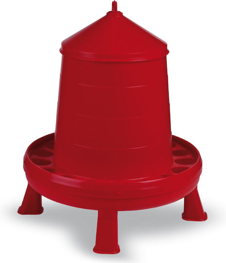 Gaun Plastic Feeder for Chickens and Poultry with Capacity 8kg